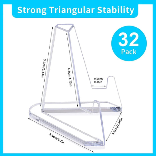 32Packs Card Display Stand Card,Stand Card Stands for Sports Cards Trading Cards